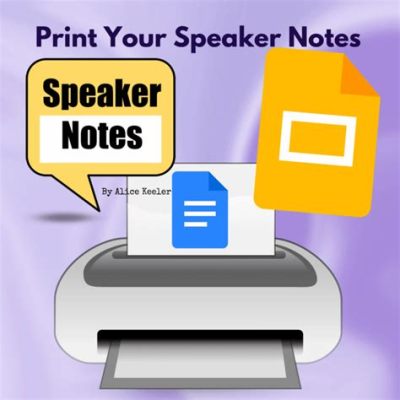 how do i print the speaker notes in google slides and what's the best way to ensure your presentation is accessible for all attendees?