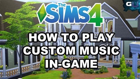 how to add custom music to sims 4